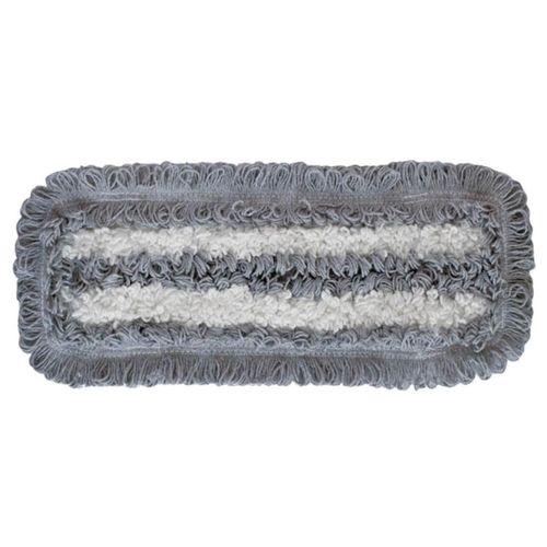 купить Аксессуар для уборки IPC Euromop FRAN01322 mop plat grey 40x13 cm microfibra/bumbac, buzunare si urechi (plastic) в Кишинёве 