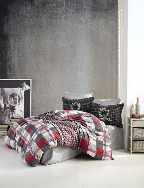 купить Домашний текстиль Promstore 44285.24 2сп NH Poplin Hector red, х/б в Кишинёве 