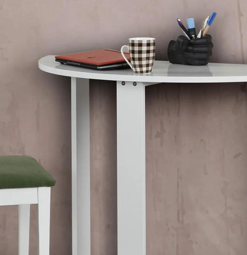 cumpără Masă de birou Trendy Middle, Alb, 106x77x45cm în Chișinău 