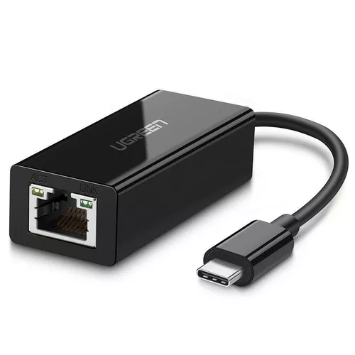 cumpără Adaptor IT Ugreen 50307 Adapter Type-C 3.1 to RJ45 Gigabit Ethernet US236, Black în Chișinău 