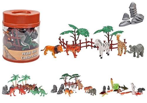 cumpără Jucărie Promstore 52506 Set de figurine Free&Easy animale, 20buc în Chișinău 
