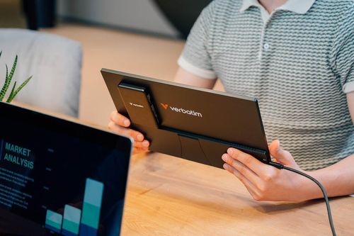 купить Монитор Verbatim VER_32088 Portable Touch Monitor with Wireless Power Supply в Кишинёве 