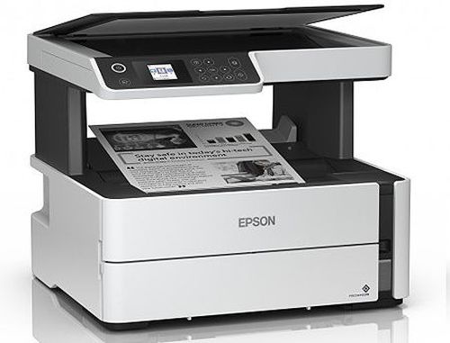 купить Epson EcoTank M2140 Monochrome Printer/Copier/Color Scanner, Duplex, A4, 1200 x 2400 dpi, 39 ppm, 3.7" LCD, 250-sheet Tray, USB 2.0, Black ink (11000 pages 5%), no cable USB www в Кишинёве 