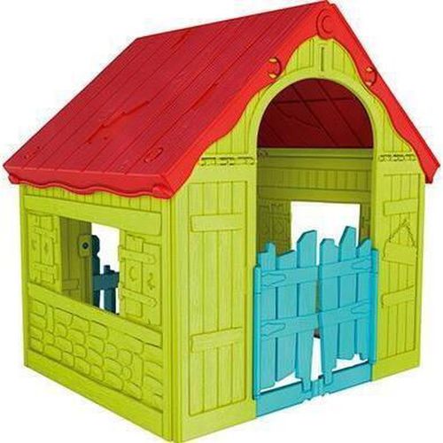 купить Игровой комплекс для детей Keter Foldable Play House (228445) в Кишинёве 