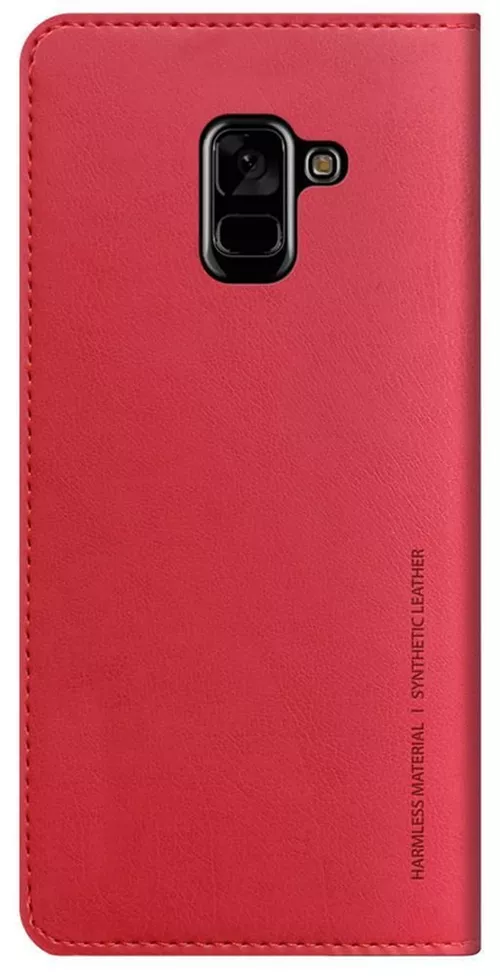 купить Чехол для смартфона Samsung GP-A730, Galaxy A8+ 2018, Araree Mustang Diary, Tangerine Red в Кишинёве 