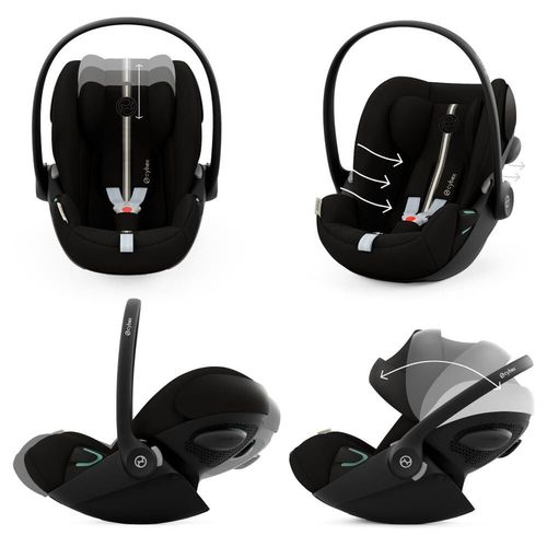 cumpără Scaun auto Cybex 523001144 Cloud G i-Size Moon Black black în Chișinău 