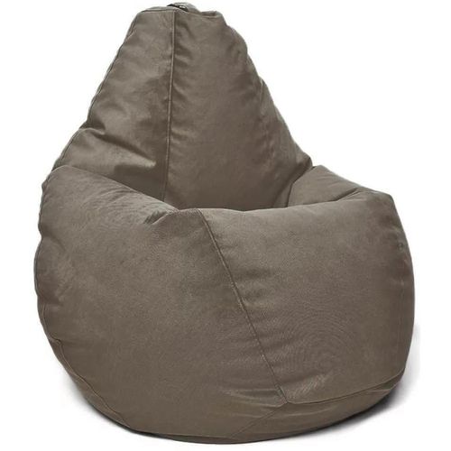 купить Кресло-мешок BeanBag BM5982, Кресло Груша из велюра Maserrati, XL, дымчатый в Кишинёве 