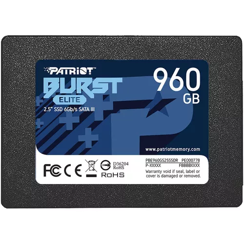 cumpără Disc rigid intern SSD Patriot PBE960GS25SSDR în Chișinău 