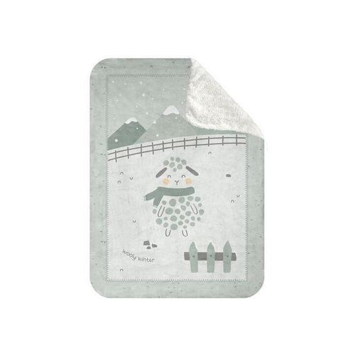 купить Аксессуар для пеленания Kikka Boo 31103020148 Paturica super moale Sherpa Sleepy Sheep, 110/140 cm в Кишинёве 