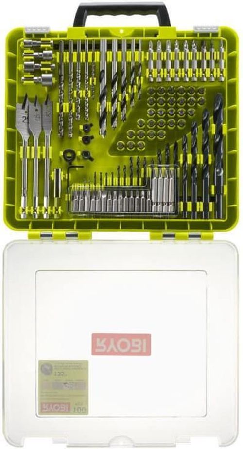 купить Набор головок, бит, насадок RYOBI RAKDD100 Set de biti si burghie 100buc 5132004666 в Кишинёве 