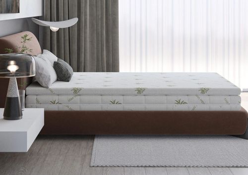 купить Ортопедический матрас MatroLuxe 025516 Topper Aloe Vera 140x200x4cm в Кишинёве 
