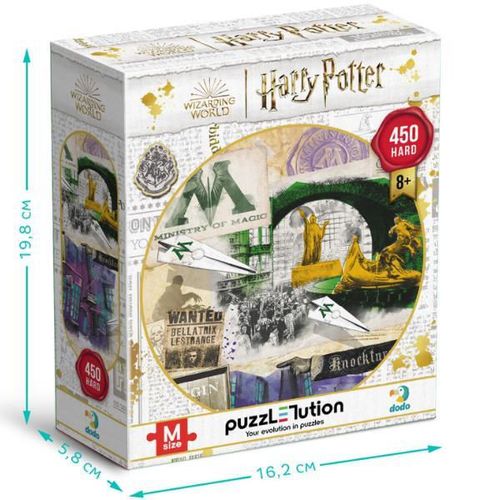 cumpără Puzzle Dodo 200504 Puzzle Ministerul Magiei și Aleea Knocktern, seria Harry Potter, 450el în Chișinău 
