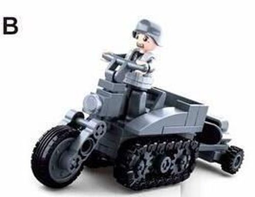 cumpără Set de construcție Sluban B0680 Set de construcție Tanc, 4 modele care se asamblează în 1 în Chișinău 