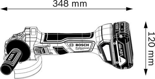 cumpără Polizor unghiular Bosch GWS 180-LI 06019H9020 în Chișinău 