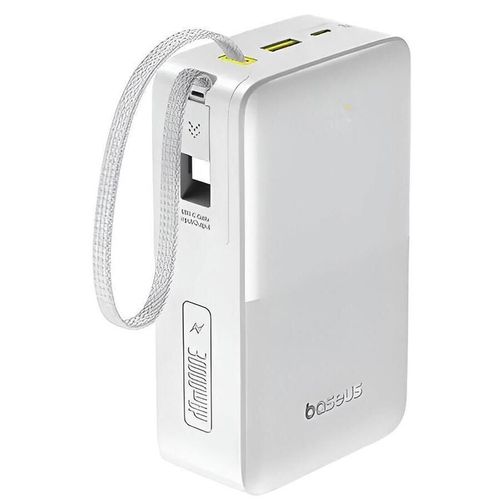 cumpără Acumulator extern USB (Powerbank) Baseus E0028101, EnerFill FC51 Bipow 2 Pro Digital Display, Moon White în Chișinău 