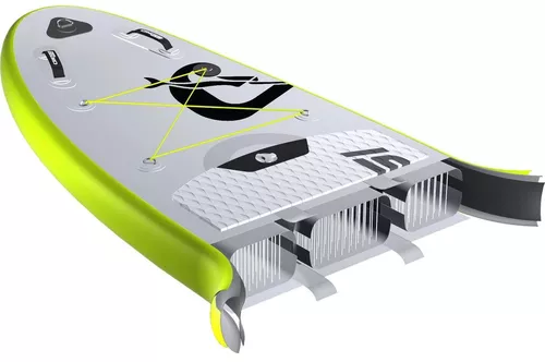 cumpără Accesoriu pentru înot Cressi-Sub Placa gonflabila SOLID TANDEM DC ISUP Grey/Fluo 12.2 (NB001270) în Chișinău 