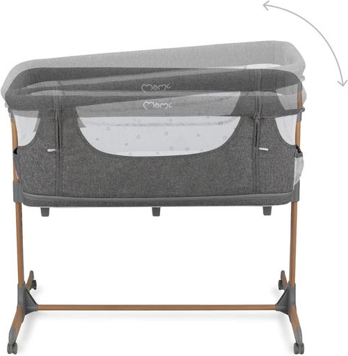 cumpără Țarc MoMi Smart Bed 4 in 1 - gray în Chișinău 
