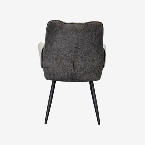 купить Комплект стол и стулья Evelin di Costacurta стол DT-533R B + 4 стула QT-227B UF885-13 (Light grey)/UF885-15 (Dark grey) в Кишинёве 