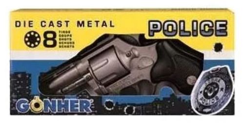 купить Игрушечное оружие Gonher 73/0 Pistol politie 73/0 (8 gloante), 44069 в Кишинёве 