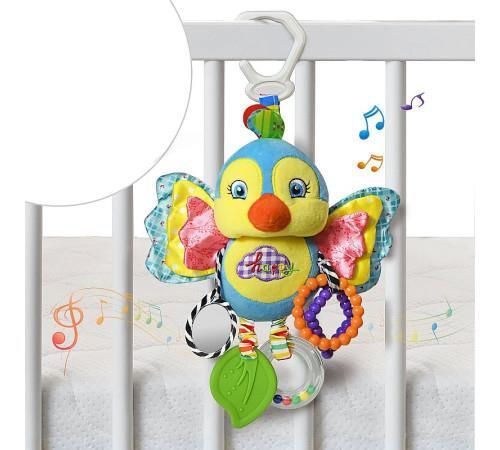 cumpără Jucărie cu pandantiv Hoogar HG0104004 Baby plush toy, Blue bird în Chișinău 