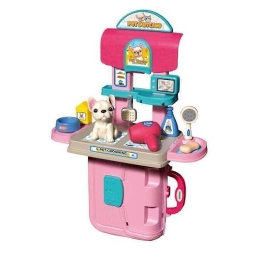 купить Игровой комплекс для детей Optmarket 202016989 Ветеринарная клиника 3в1 розовая в Кишинёве 