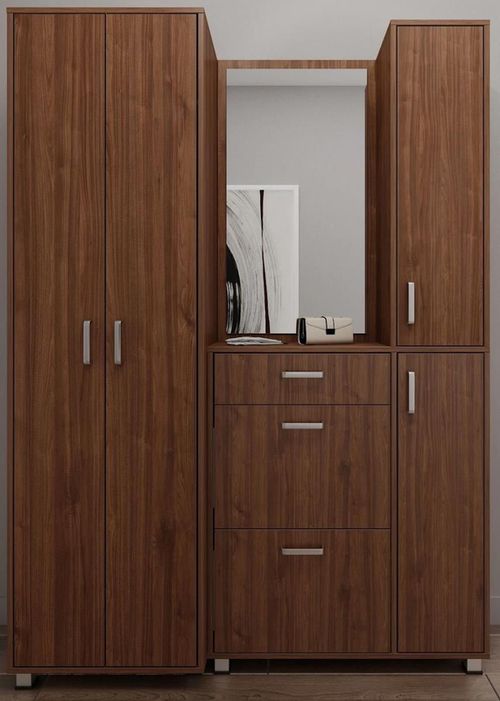 cumpără Mobilă pentru antreu Fabrik Home Milada 1500 nuc-piatră în Chișinău 