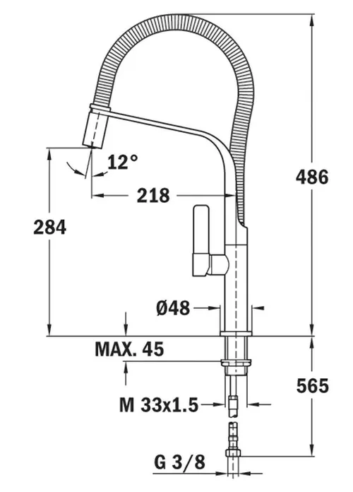 cumpără Bateria bucătărie Teka FO 999 chrome în Chișinău 