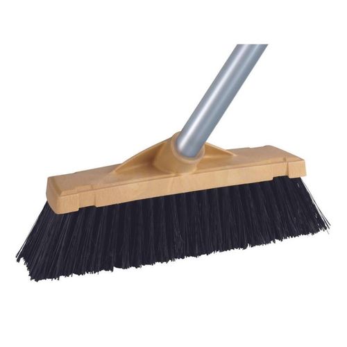 купить Аксессуар для уборки Aricasa 321/c mătura din plastic 30 cm (fibra tare) coada 350x80x1600 mm в Кишинёве 