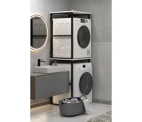 купить Стеллаж для стиральной машины Bofigo 12-72-01 White в Кишинёве 