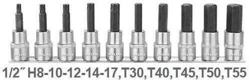 cumpără Set de tubulare, bite, duze Dyllu DTST1412 10pcs/set (50824) în Chișinău 