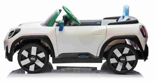 купить Электромобиль Richi JE1688/1 MINI Cooper, alb в Кишинёве 