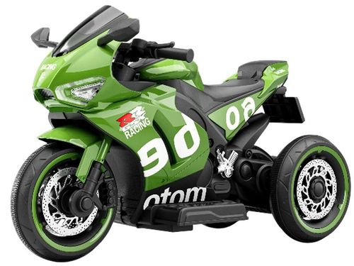 купить Электромобиль Richi (63071) Motocicleta verde pe acumulator pentru copii (868) в Кишинёве 