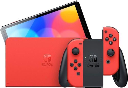 купить Игровая приставка Nintendo Switch Oled 64GB Mario Red Edition в Кишинёве 