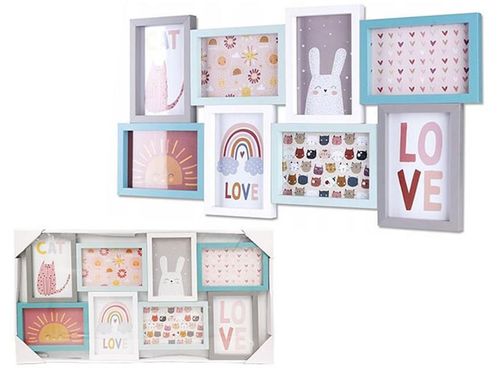 cumpără Ramă Album foto Holland 26555 коллаж 8фото (10x15cm), МДФ în Chișinău 