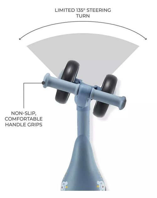 купить Велосипед KinderKraft KRCUFL00BLU0000 Беговел Cutie Flash Blue в Кишинёве 