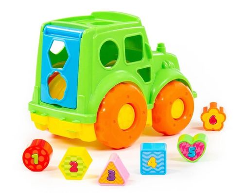купить Головоломка Полесье 89410 Jucarie educativa tractor в Кишинёве 