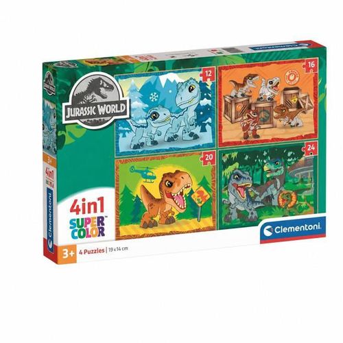 cumpără Puzzle Clementoni Puzzle 4în 1 Jurassic World (21521) în Chișinău 