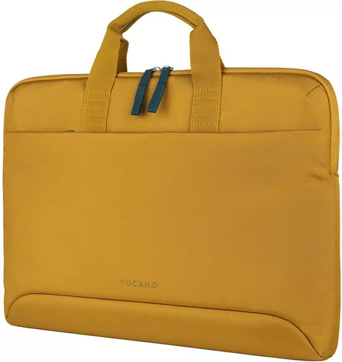 купить Сумка для ноутбука Tucano BSM15-Y Smilza Superslim 15.6", Mustard в Кишинёве 