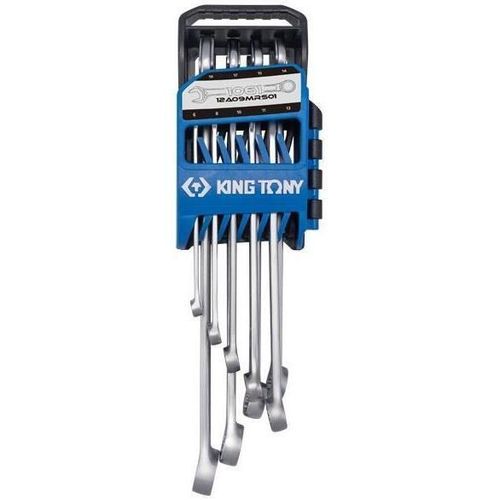 купить Ключ гаечный King Tony 12A09MRS01 ключи комбинированные облегченные удлинённые 6~19мм. 9 пр. (в органайзере) в Кишинёве 