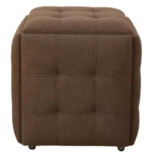 купить Пуф Nex Home Cub Transformer 5 scaune in 1 N52, Maro Teddy в Кишинёве 