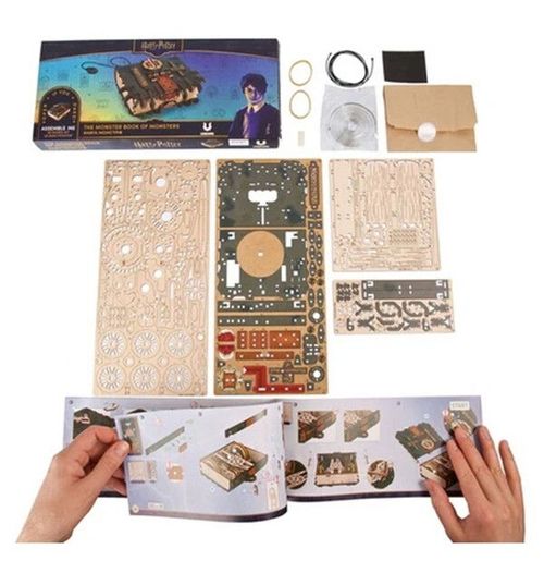 cumpără Puzzle Ugears Cartea Monștrilor Monstruoși, 2464D în Chișinău 