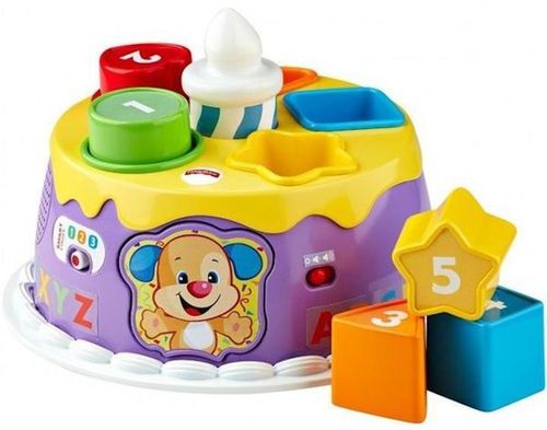 cumpără Puzzle Fisher Price DYY06 Sorter Tort cu lumini magice (rus-eng) în Chișinău 