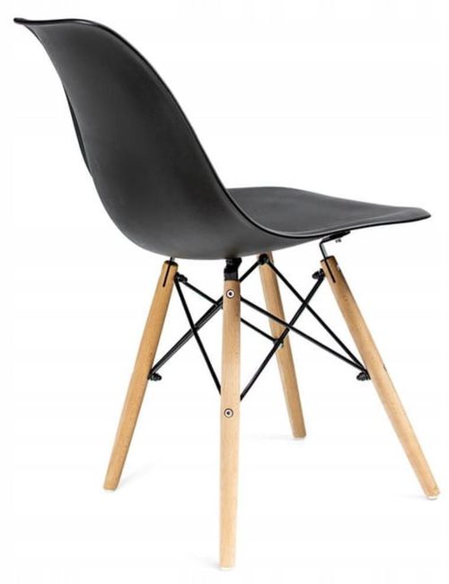 купить Стул Jumi SD-972575 81x46x52cm, Negru в Кишинёве 