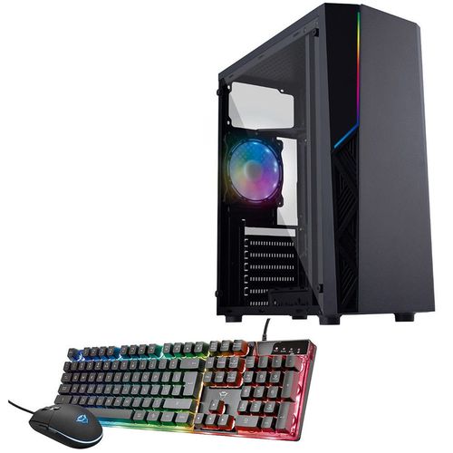 купить Системный блок компьютер Computer DOXY PC GAMER INTEL (N29605) - CPU Intel Core i3-10105F 3.6-4.3GHz Quad Core 8-Threads/ 16GB DDR4 / 256GB SSD / VIDEO GeForce GTX1050Ti 4GB GDDR5, 128-bit/ Case ATX 650W / Keyboard & Mouse Gaming в Кишинёве 