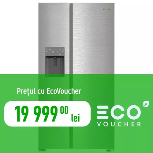 cumpără Frigider SideBySide Whirlpool WHG26574WX5E în Chișinău 