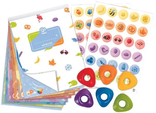 cumpără Set de creație Hape E2004 Set de colorat Copilaș pictor, 6 culori în Chișinău 