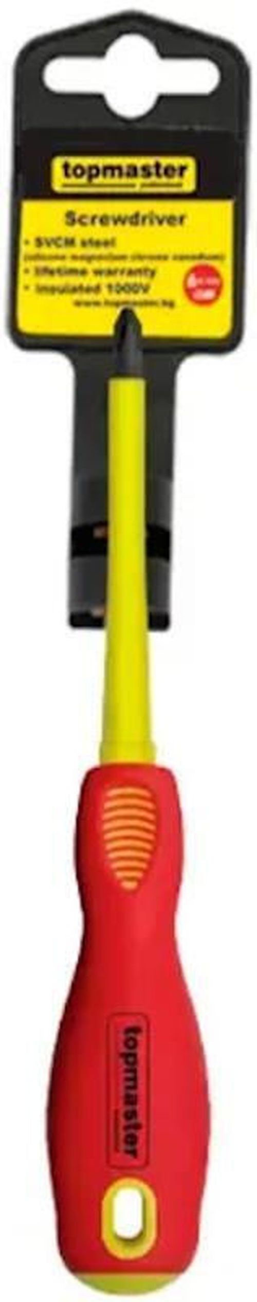 купить Отвёртка Topmaster 220117 Șurubelniță Ph2x215, 1000V Proffesional в Кишинёве 