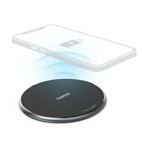 купить Зарядное устройство беспроводное Hama 201683 QI-FC10, black в Кишинёве 
