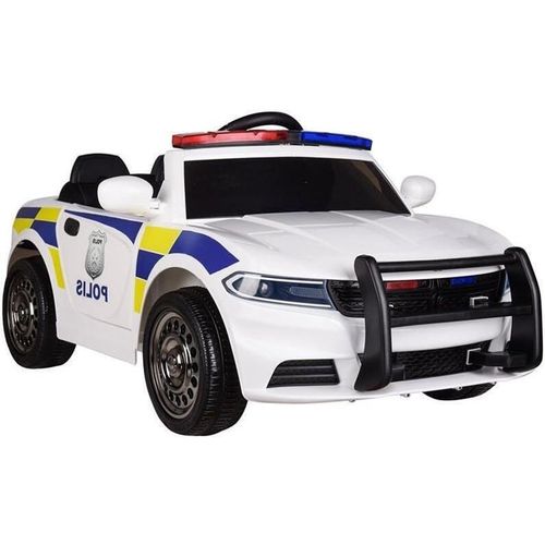 cumpără Mașină electrică pentru copii Lean Cars Police White în Chișinău 