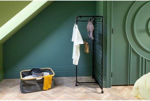 купить Сушилка для белья Brabantia 30 39 82 Hangon Tower, 23m, Matt Black в Кишинёве 